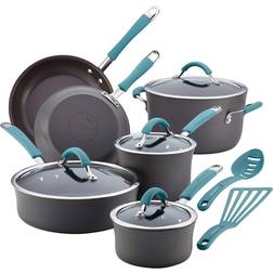 Rachael Ray Cucina Cookware Set with lid 12 Parts