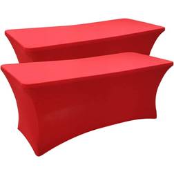 Spandex Tablecloth Blue, Black, White, Pink, Red (27.9x17.8cm)