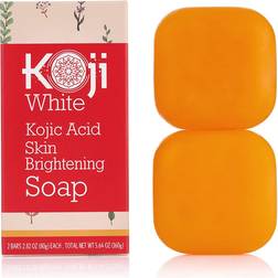 Koji White Kojic Acid Skin Brightening Soap 2-pack