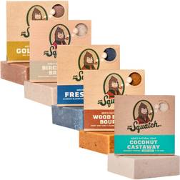 Dr. Squatch Men's Natural Soap 5-pack
