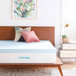 Linenspa 3 Inch Gel Infused Queen Skummadrass 149.86x200.66cm