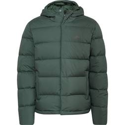 Adidas Helionic Hooded Down Jacket - Green Oxide