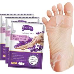 Aliver Natural Exfoliant Foot Peel Mask 3-pack