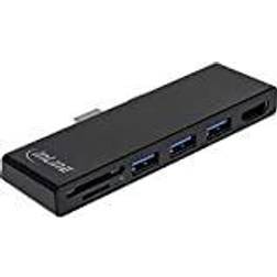 InLine MultiHub USB-C Docking Station Zwart