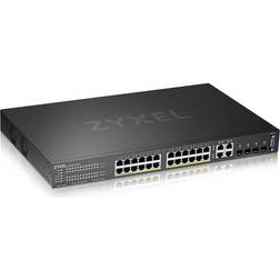 Zyxel GS2220-28HP 24 Port Gigabit Ethernet + 4 X Combo Gigabit SFP PoE+ (375 W)