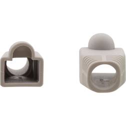 Strain Relief Connector Boot RJ-45 Gray