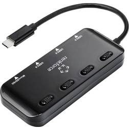 Renkforce RF-HUB-321 3+2 Port USB-Hub 3.0