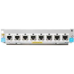 HPE J9995A 5400R 8-port 1/2.5/5/10GBASE-T PoE+ with MACsec v3 ZL2 Expansion Module