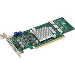 SuperMicro AOC-SLG3-4E4T Interfacekort/Adapter Indbygget OcuLink (AOC-SLG3-4E4T-O)