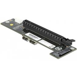 DeLock Converter 2 x SFF-8654 naar PCIe x16 Bifurcatie