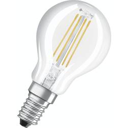 Osram LED dråbepære E14 4W varmhvid, 470 lumen