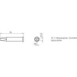 Weller XT-C Soldeerpunt 3.2 mm