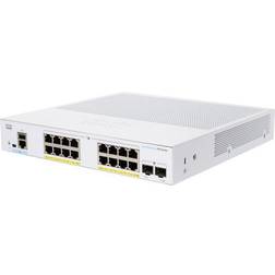 Cisco CBS350-16P-2G 16 Ports Managed 16 x 10/100/1000 PoE+ 120W