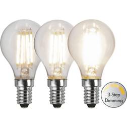 Star Trading LED-lampa E14 P45 Clear 3-step