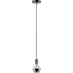 Paulmann LED-pære E27 827 6,5W topforspejlet, sølv