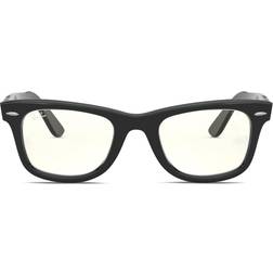 Ray-Ban RB2140F Wayfarer (A) Black/Gray