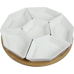 Elama Condiment Appetizer Serving Tray 7