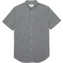 Lacoste Gingham Short Sleeve Shirt