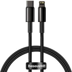 Baseus Tungsten USB C-Lightning 1m