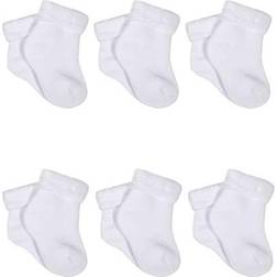 Gerber Baby Girls Pair Sock 6 Pcs