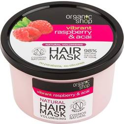 Organic Shop Vibrant Raspberry & Acai Nourishing Hair Mask 250ml