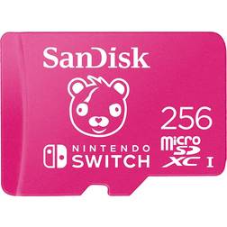 SanDisk Nintendo Switch microSDXC Class 10 UHS-I U3 100/90MB/s 256GB