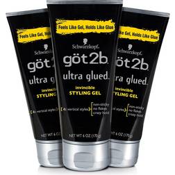 Got2Be Ultra Glued Invincible Styling Gel 170g 3-pack