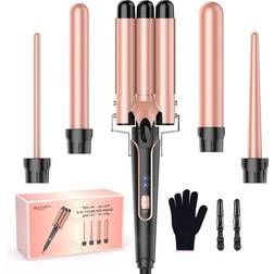 Bestope Pro 5 in 1 Curling Wand Set