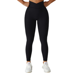 Mooslover Threaded V High Waist Legging with Side Pocket