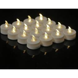 LFSEMini Flameless LED Tea Lights 24 pcs Candlestick, Candle & Home Fragrance 24