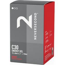 Gel Energetico Neversecond C30 Berry Scatola da 12 Unità