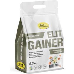 Elit Nutrition Gainer Lactose Free, 5 kg (Vanilla Caramel)