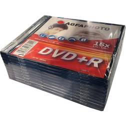 AGFA DVD+R 16x 10-Pack Slimcase