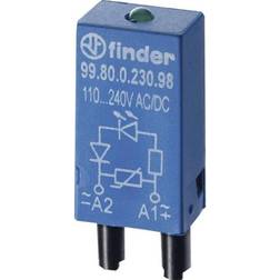 Finder 230V ac/dc Interface Relay Module, Plug In