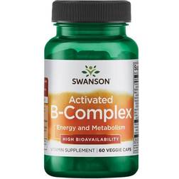 Swanson Aktiveret B-kompleks 60 Kapsler