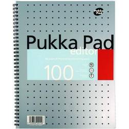 Pukka Pad Pad Editor Notebook Wirebound Perforated Ruled