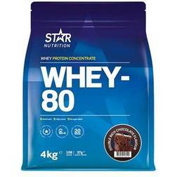 Star Nutrition Whey-80 Double Rich Chocolate 4kg