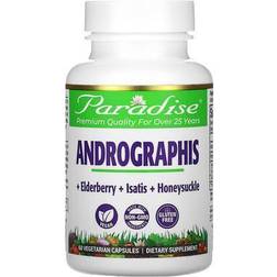 Paradise Herbs Andrographis 60 Vegetarian Capsules