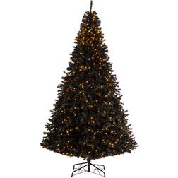 Nearly Natural 10ft. Black Artificial Christmas Tree 120"