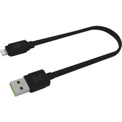 Green Cell Flat USB A-Lightning 0.2m