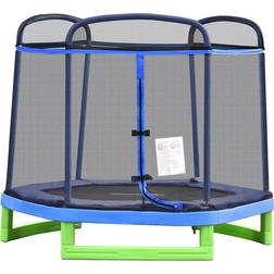 Homcom Trampoline 215x200cm + Safety Net