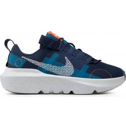 NIKE Crater Impact GS - Midnight Navy/White/Orange