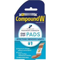 Compound W Wart Remover Maximum Strength One Step Pads