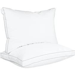 Utopia Gusseted Pillows Blue, Green, Grey, Beige, Brown, White, Black (66x45.7cm)