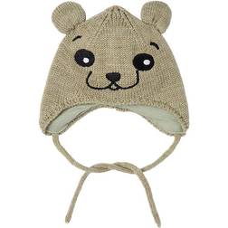 Name It Knitted Hat - Silver Sage (13199099)