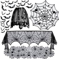 Table Cloths Spider Cobweb 5-pack