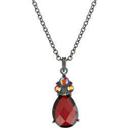 1928 Jewelry Link Pendant Necklace - Silver/Multicolour