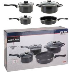 Excellent Houseware Non-Stick Set mit Klappe 7 teile