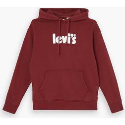 Levi's Relaxed Graphic Hoodie - Port/Red