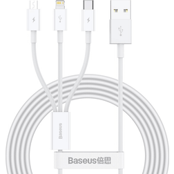Baseus Superior USB A-USB B Micro/USB C/Lightning
